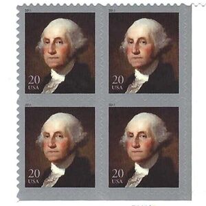 George Washington" set of 4- 2011 MNH Uncirculated 116369662090